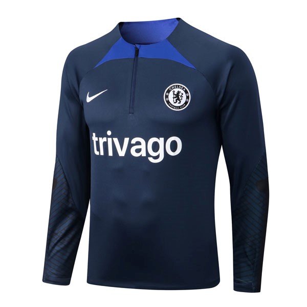 Trainings-Sweatshirt Chelsea Top 2023 Blau